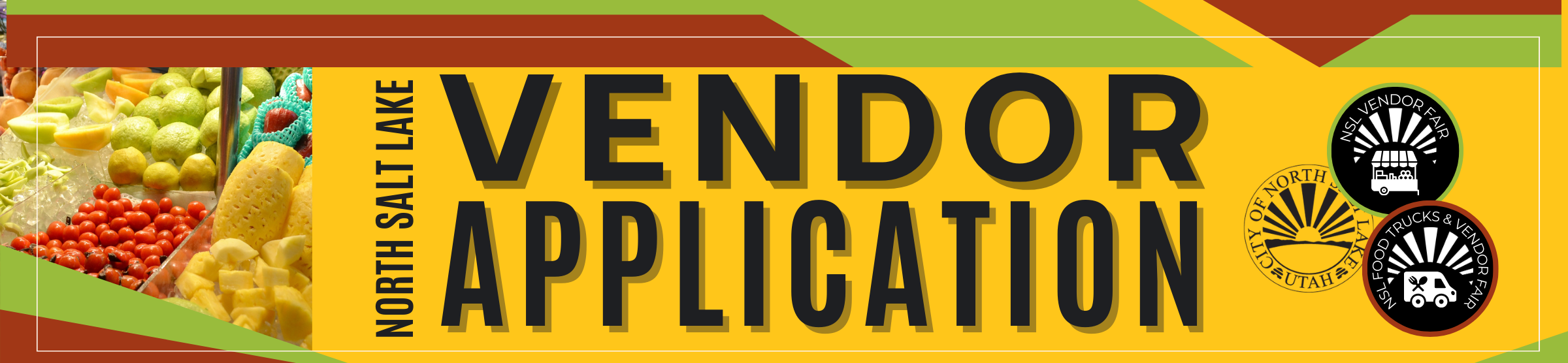 Form center header Vendor Application Form