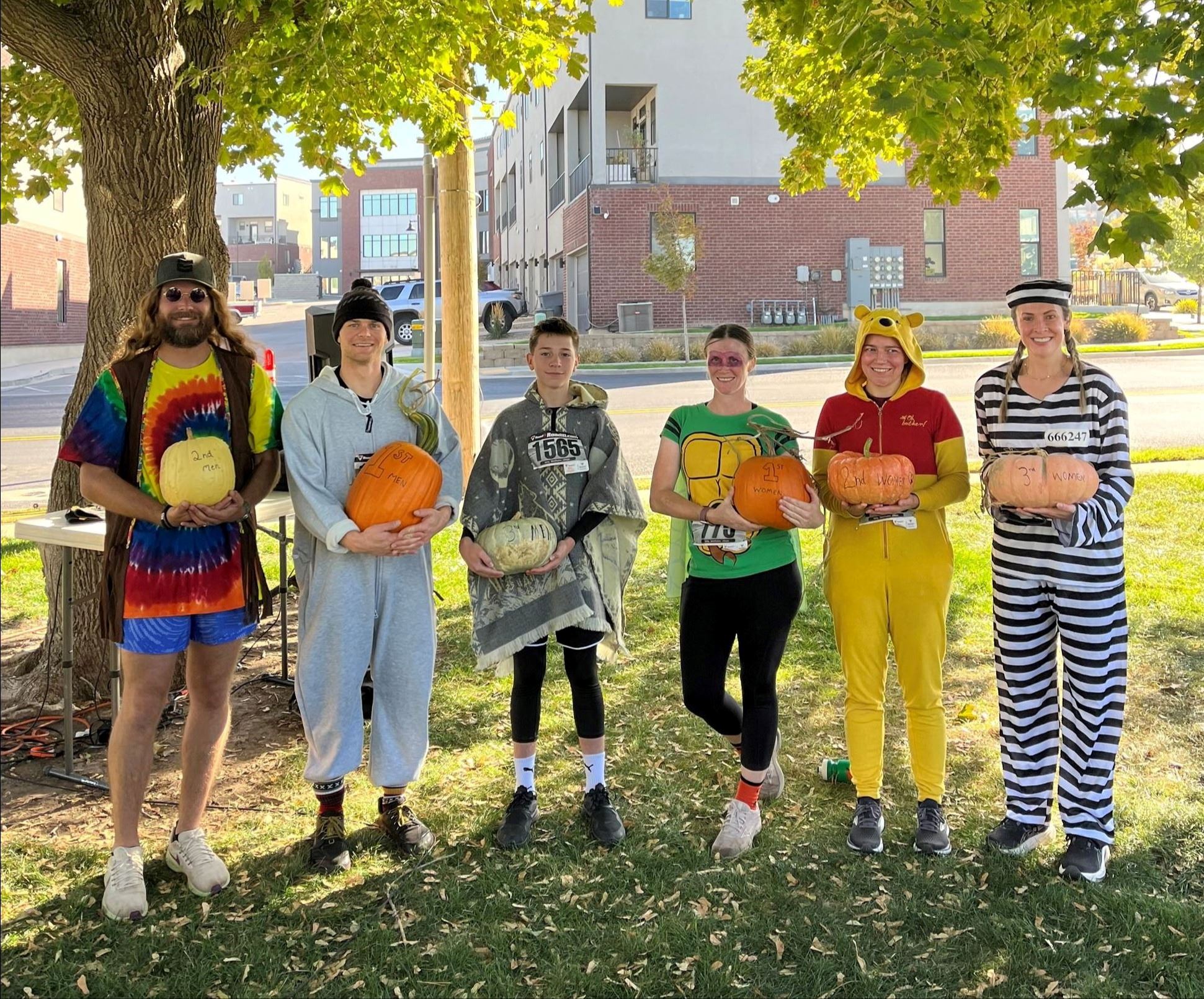 5K Winners Male Female 1st 2nd 3rd