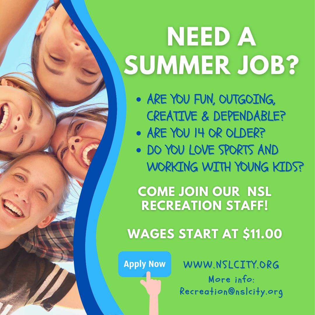 Need a Summer job - NSL Recreation 2025