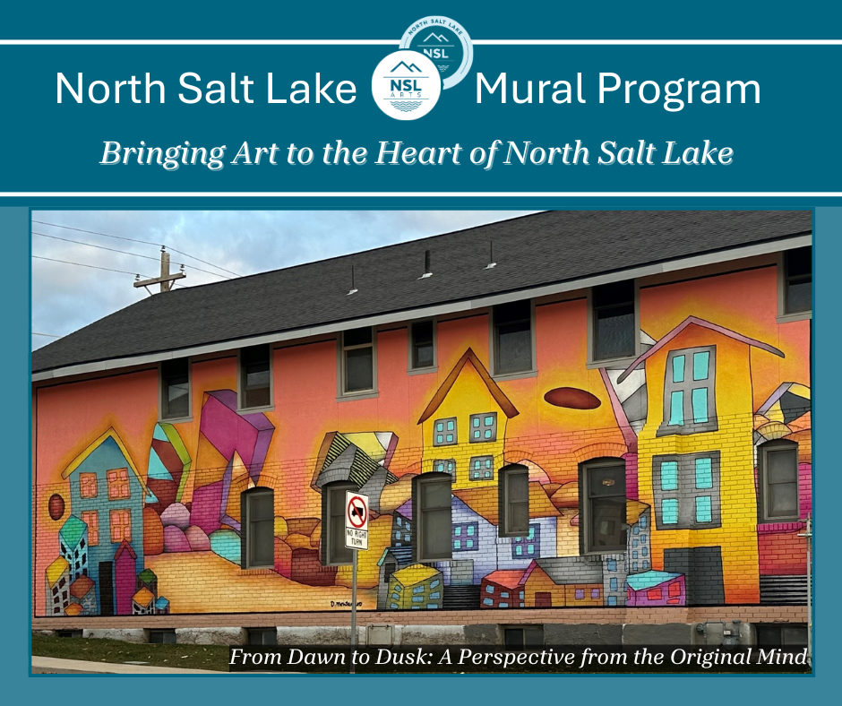 ARTS NSL Mural Program Bringing Art to the Heart - title at bottom